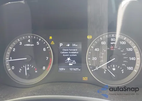 2019 Hyundai Tucson Night z USA, uszkodzony, nr VIN KM8J33AL2KU921195